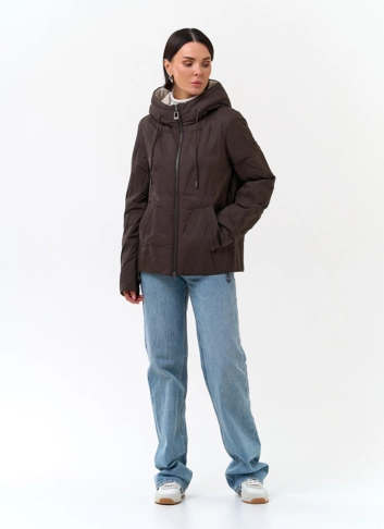 Женская куртка с капюшоном