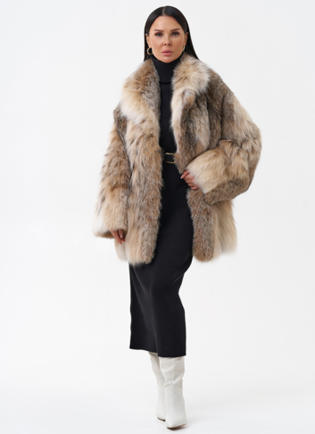 Шуба из рыси