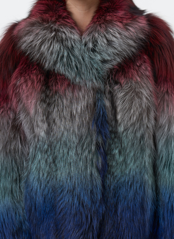 Куртка из чернобурой лисы 