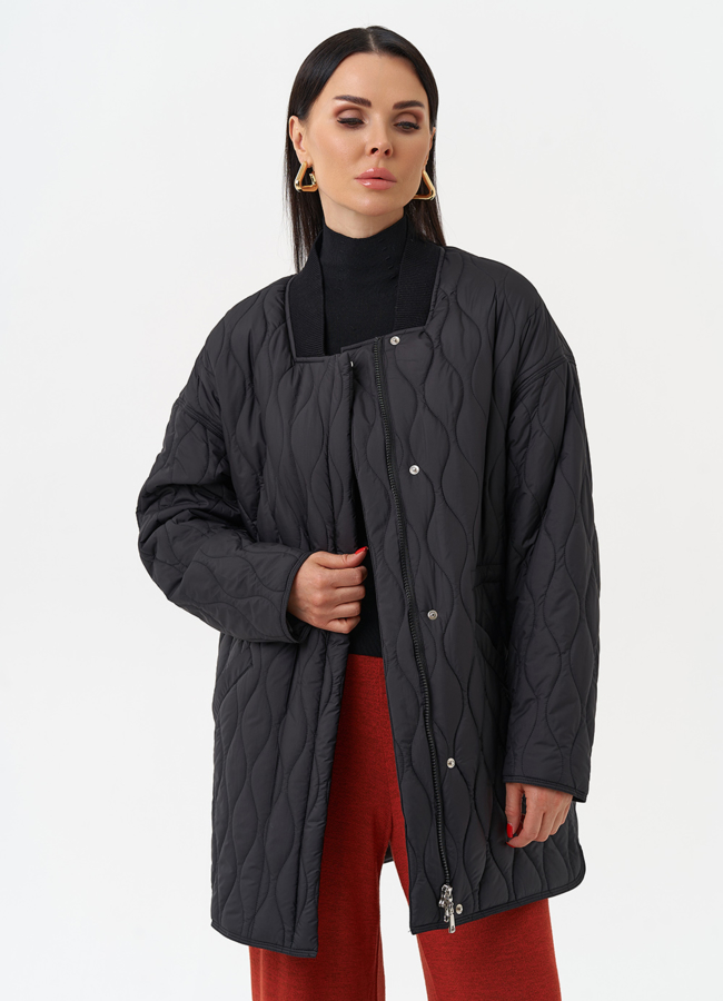 Женская утепленная куртка модель № 30019 универмаг малина